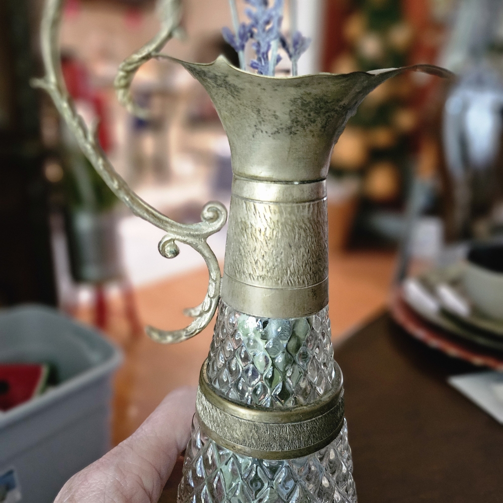 Lead Crystal Jug - Picture 3 of 5